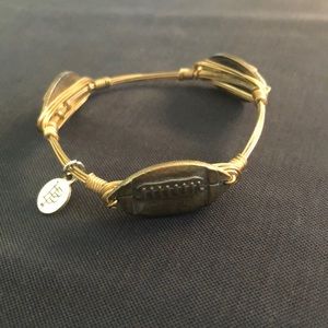 Gold football bracelet - Boubon & Bowties